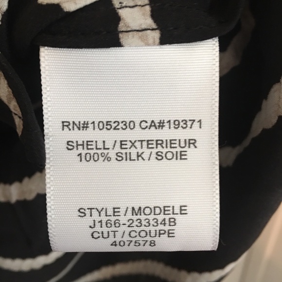 Joie | silk button and tie front blouse - Picture 5 of 5